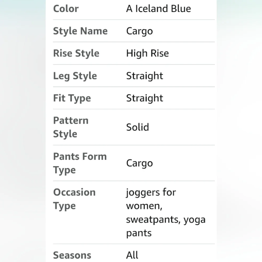 NWT Dokotoo Iceland Blue Wide Leg Women's Pants 27"Waist Size 4 - Picture 14 of 16